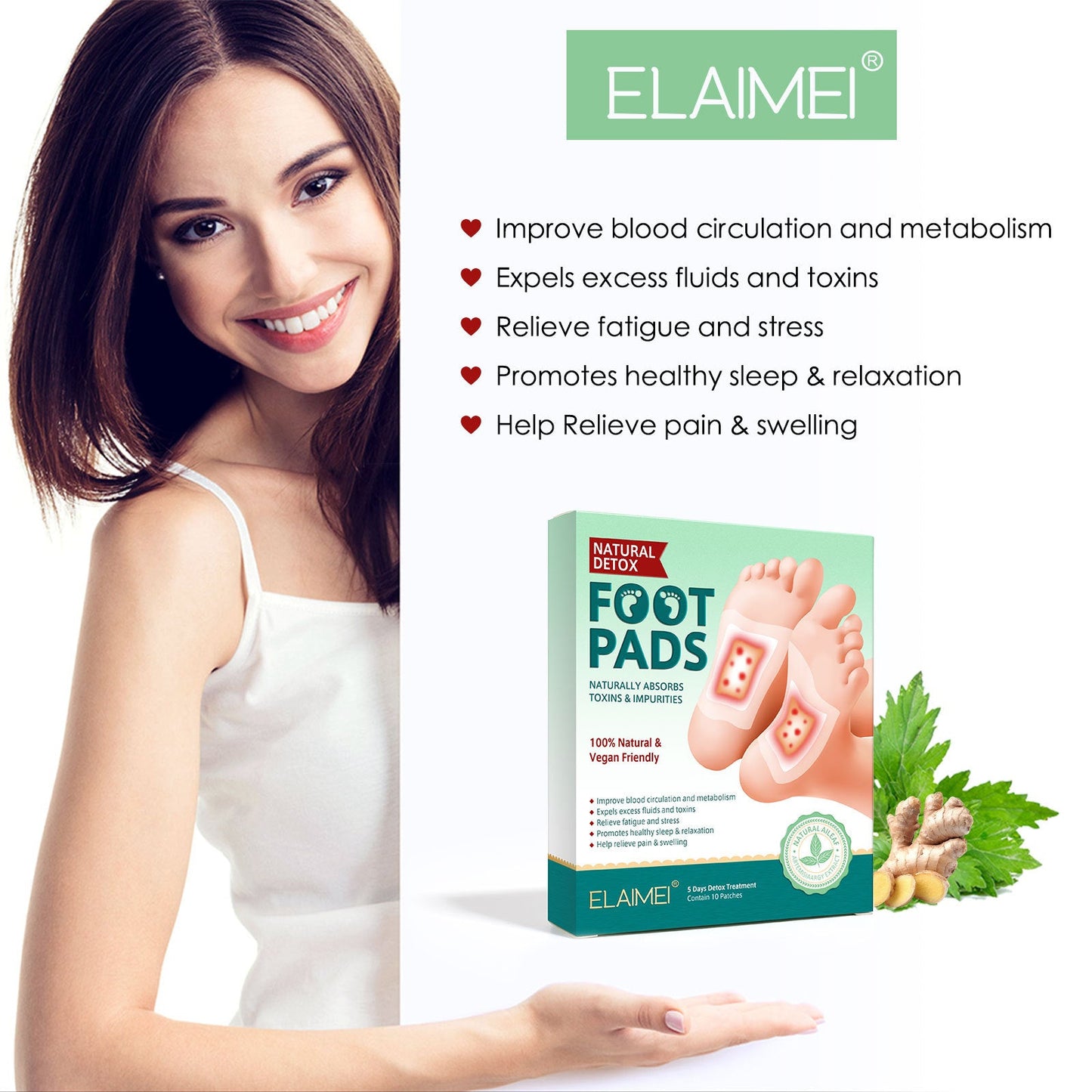 PureHealth Lymphvity AntiSwelling FootPatch